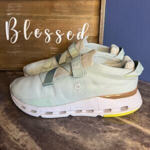On Running CLOUDNOVA, Mint Green/White, Women’s 11 US